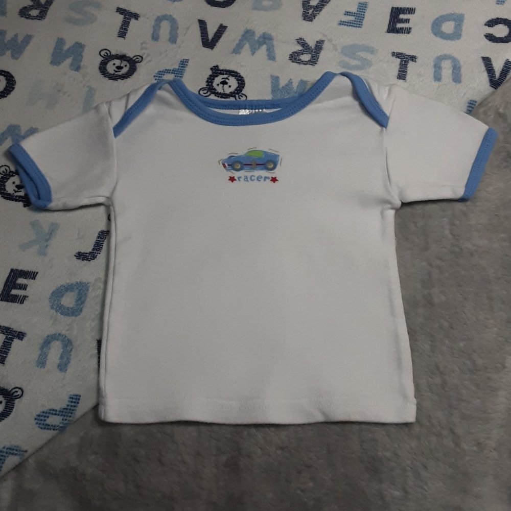 $1 | 6-9m | Hot Steps | Short Sleeved T-Shirt